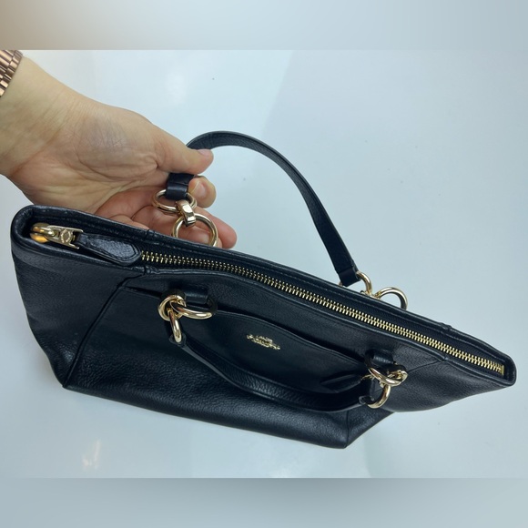 Coach Chicago Mini Ellis Pebbled Leather Bag N250-8 - Picture 5 of 9